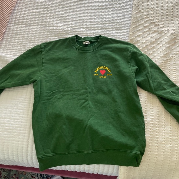 Madhappy green crewneck
